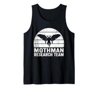 Mothman Research Team Cryptid Folklore Moth Man Vintage Tank Top