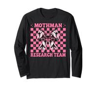 Mothman Research Team Cryptozoology Cryptid Girl Mom Long Sleeve T-Shirt