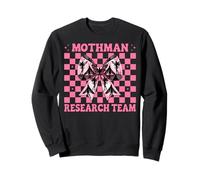 Mothman Research Team Cryptozoology Cryptid Girl Mom Sweatshirt