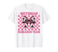 Mothman Research Team Cryptozoology Cryptid Girl Mom T-Shirt