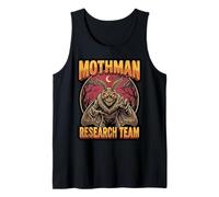 Mothman Research Team Cryptozoology Folklore Cryptid Mothman Tank Top