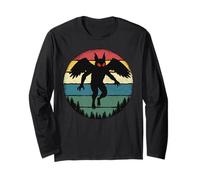 Mothman Retro Cryptid Urban Legend Long Sleeve T-Shirt