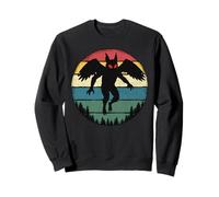 Mothman Retro Cryptid Urban Legend Sweatshirt