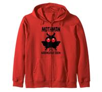 Mothman - Spooky Cute Harbinger Of Doom Zip Hoodie
