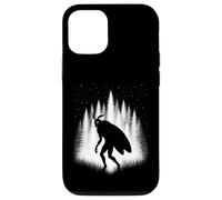 Mothman Standing In White Forest Beneath Evening Stars Case for iPhone 12/12 Pro