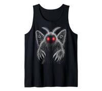 Mothman Urban Legend Folklore Lore Halloween Alt Goth Art Tank Top