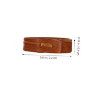 MOTHNUR 10 Pcs Genuine Leather Watch Band Rings Brown Elastic Decorative Strap Loops Comfortable Watch Strap Accessories for Men and Women