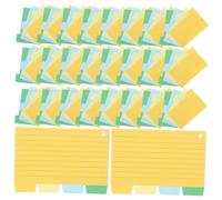 MOTHNUR 100 Sheets Portable Memo Pads with Lined Note Paper for Office and School Use Small Adhesive Writing Paper for Daily Planning Creative Writing and Idea Listing