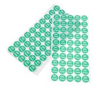 MOTHNUR 1000pcs 25mm QC Passed Labels Self Adhesive Quality Inspection Stickers Warehouse Testing Tags Shipping Status Decals for Product Quality Control