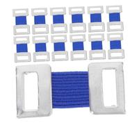 MOTHNUR 100pcs Bandage Buckles Fixators for Daily Use Comfortable Clips for Secure Fit for Wrapping Legs Wrists Ankles More