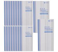 MOTHNUR 100pcs Disposable Vomit Bags Large Capacity Paper Barf Bags for Car Sickness Travel Motion Sickness Pregnant Women Drunk Passengers Convenient Emesis Trash