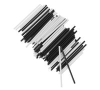 MOTHNUR 100pcs Guitar Fretboard Side Dot Markers Inlay for Acoustic Electric Bass Lightweight Wear-resistant Fingerboard Parts for Guitar Black and White