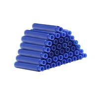 MOTHNUR 100pcs Heat Erasable Ink Refills for Fountain Pens Instant Dry Smooth Writing Replacement Cartridges for Office School Calligraphy Supplies