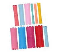 MOTHNUR 100pcs Perm Jumbo Rods for Long Hair Overnight Hair Curlers Reusable Rollers Curly Tool Salon Supplies