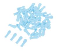 MOTHNUR 100pcs Replaceable Silicone Ear Wax Spoon Tips Covers, Soft Ear Cleaner Replacement Sleeves for Personal Hygiene, Compatible Earwax Removal Tool Accessories for Home Use