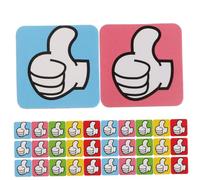 MOTHNUR 100pcs Small Thumb Magnet Awards Inspirational Teaching Supplies Blackboard Magnets Incentive Reward Motivation Stickers for Office Fridge