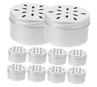 MOTHNUR 10Pcs Aluminum Dog Scent Training Cases Nose Work Containers for Sniffle and Odor Detection Stress-reducing Scent Work Equipment for Dogs