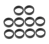 MOTHNUR 10pcs Men S Elastic Silicone Rings Wide Sport Bands Skin-friendly Anti-scratch Fitness Rings for Outdoor Activities and Finger Protection