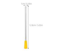 MOTHNUR 10Pcs Metal Triangle Mallets Drumsticks for Percussion Instruments, Iron Dinner Bell Strikers Rhythm Hammers for Outdoor Festivals and Classroom Music Practice