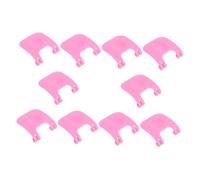 MOTHNUR 10pcs Pink Rabbit Cage Fixing Buckles PP Clips for Pet Fence Secure Connection Wire Crate Door Lock Buckle Connector Latches Clamp for Cat Dog Cages DIY Reinforced Snap Splicing