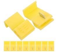 MOTHNUR 10pcs Plastic Quick Splice Wire Connectors for Automotive Use High Voltage Electrical Connector for Car Speaker Cable Splicing Efficient Safe Wiring Terminal Clips