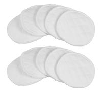 MOTHNUR 10PCS Reusable Cotton Nursing Pads for Breastfeeding Women Thick Absorbent Washable Maternity Pads Soft Gauze Breast Shields Leakproof Protection for Pregnant and Nursing Mothers