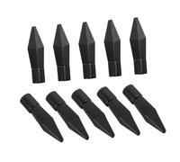 MOTHNUR 10pcs Rubber Arrowheads Lightweight Safe Soft Tips for Outdoor Archery Games Practice Injury-preventing Replacement Arrows for Boys Rubber Material for Throwing Activities