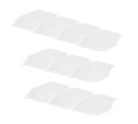 MOTHNUR 10pcs Small Plastic Weighing Boats Scale Trays for Kitchen Pharmacy Laboratory Precise Measurement Mixing and Weighing Dishes