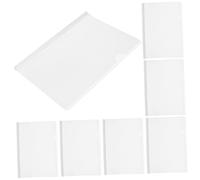 MOTHNUR 10pcs Transparent Report Covers with Sliding Bar File Fixing Clips Clear Document Organisers for Office Paper Filing and Secure File Classification