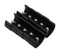 MOTHNUR 10pcs Walking Cane Accessories Set C-Shape Locking Clamps Non-Slip Crutch Pin Locks for Seniors Walker Repair Parts Compatible with 25/28mm Tubes for Mobility Aid