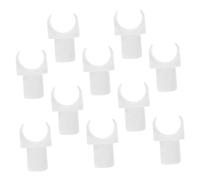 MOTHNUR 10pcs Wheelchair Support Blocks Kit Wear-Resistant Short and Long Sliders for Wheelchair Tubes Footrest Replacement and Drive Maintenance