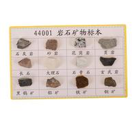 MOTHNUR 12 pcs Mineral Rock Specimen Kit for Laboratory and Classroom Use Educational Geology Collection with Diverse Geological Samples Suitable for Students and Enthusiasts Learning Rock