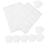 MOTHNUR 120pcs No Iron Labels for Clothes Washable Laundry Marker Stickers Blank Writable Self-Adhesive Clothing Tags for School Uniforms Daycare and Home Use