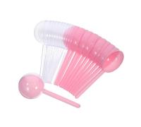 MOTHNUR 12pcs Clear Round Lollipop Holders Portable Candy Storage Containers DIY Gift Boxes for Christmas Party Transparent Plastic Chocolate Ball Wrappers for Creative Organization and