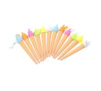 MOTHNUR 12Pcs Cute Ice Cream Pendant Roller Gel Pens for Students Bright Colors Smooth Writing for Journaling Note Taking Office and School Supplies Random Color