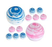 MOTHNUR 12pcs EVA Foam Golf Balls for Indoor Practice Lightweight Safe Soft Training Balls with Pattern Multi Functional Pet and Sports Equipment for Home Use