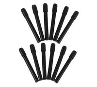 MOTHNUR 12pcs Eyebrow Pencil Extender Holder with Dual-head Gentle Brow Brush Compact Portable Tool for Precise Natural Brow Shaping Suitable for Daily and Professional Makeup Use