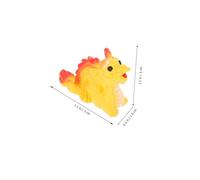 MOTHNUR 12pcs Mini Resin Dragon Figurines Cartoon Style Micro-landscape Ornaments for Desktop Decoration and Chinese Year Celebration