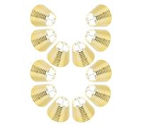 MOTHNUR 12pcs Vintage Style Ponytail Cuff Hair Clips with Teeth Metal-Look Ponytail Buckle Accessories for Women Minimalist for Festivals and Everyday Hair Styling