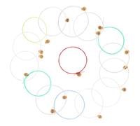 MOTHNUR 15pcs Lyre Harp Strings Replacement Strings for Lyre Harp Musical Instrument Accessories with Crisp Sound and Easy Installation