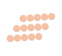 MOTHNUR 15pcs Round Small Cotton Velour Powder Pads 6cm Diameter Makeup Cosmetic Accessory for Girls Face Makeup Application