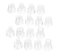 MOTHNUR 16pcs Hydrodermabrasion Machine Replacement Heads for Deep Pore Cleansing Facial Wand Tips Skin Care Tool with Hydrooxygen Technology for Blackhead Removal and Skin Purifying