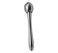 MOTHNUR 1Pc Zinc Alloy Eye Cream Roller Massager Beauty Tool for Dark Circles Puffiness Relief and Fine Line Reduction Easy to Use Eye Care Applicator Silver