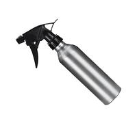 MOTHNUR 2 Pcs Aluminium Alloy Spray Bottle for Plants Multi Purpose Water Sprayer with Detachable Nozzle Lightweight Refillable Bottles for Gardening and Baking Silver