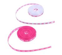 MOTHNUR 2 Rolls Breast Cancer Awareness Wrapping Ribbons Polyester Ribbon for Fundraising Events Craft Flower Bouquets Balloon Decoration and DIY Packaging
