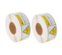 MOTHNUR 2 Rolls Heavy Package Warning Labels Adhesive Shipping Stickers Strong Caution Heavy Object Team Lift Packing Boxes Secure Attachment