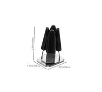 MOTHNUR 20pcs Car Vent Diffuser Clips Adjustable Grip Air Freshener Outlet Clips for Automotive Air Conditioning Vent Compatible with Various Perfumes Black