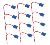 MOTHNUR 20pcs Ceramic Headlight Connector Socket Adapter High Temperature Resistant Lamp Wiring Harness for Automotive Headlamp Retrofit Electrical Insulation and Stable Contact Design