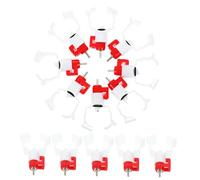 MOTHNUR 20PCS Chicken Water Feeder Nipples Material Poultry Drinkers with Ball Valve Water Flow Easy to Install for Hen Chick Quail Coop