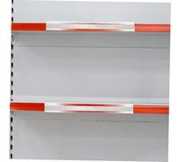 MOTHNUR 20pcs Clear Self-Adhesive Shelf Label Holders Plastic Price Tag Strips for Supermarket Convenience Store Retail Shelving Channel Insert Ticket Display and Reliable